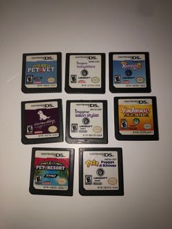 8 Nintendo DS Games