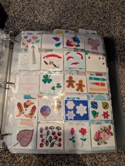 Scrapbook paper and stickers
