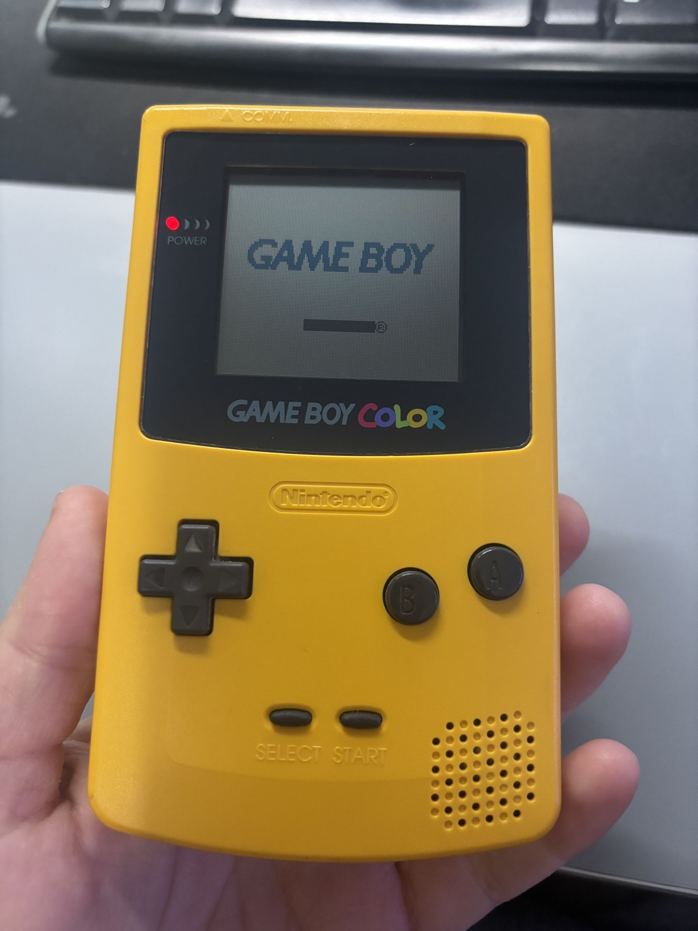 Gameboy color (Yellow)