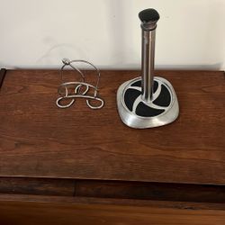Paper Towel, Holder, And Napkin Holder