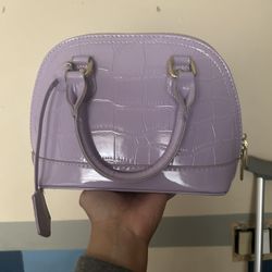 L.V Lilac Crossbody/hand Purse 
