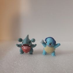 Jazwares Pokemon Battle Action Figures Collectible Toys Gible Holiday Squirtle