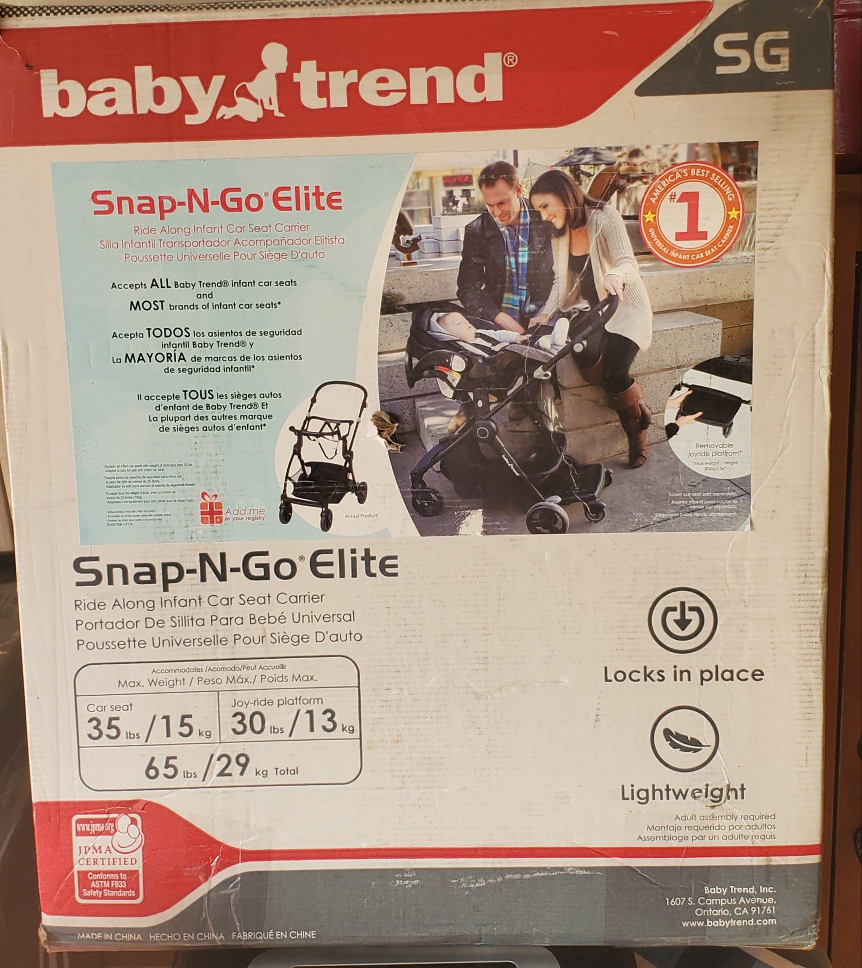 Baby Trend Snap-N-Go Elite
