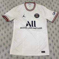 Nike Air Jordan Paris PSG Away Soccer Jersey DH7471-101 Men’s Sz: Small