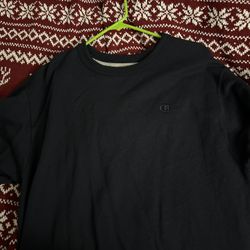 Navy Blue Champion Sweatshirt (L)
