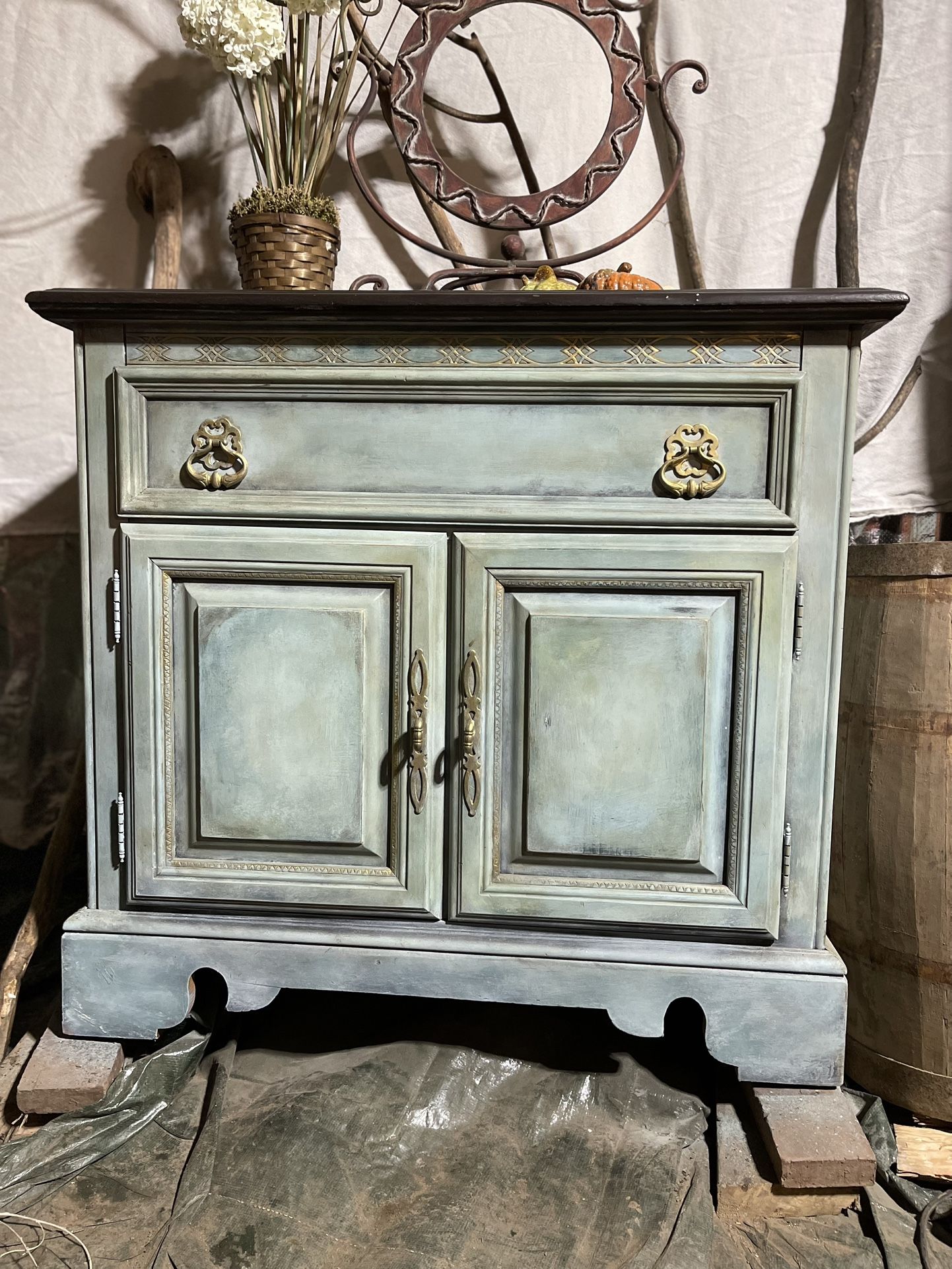 Newly Upcycled Buffet Table