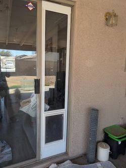 Doggy door for sliding doors