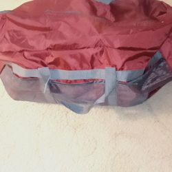 REDCAMP Large Duffle Bag Lightweight 96L Travel Duffle Bag Foldable Red