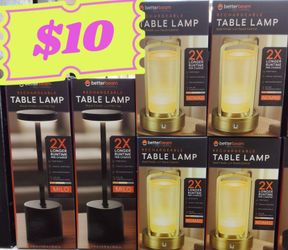 Bell + Howell BetterBeam Rechargeable Table Lamp