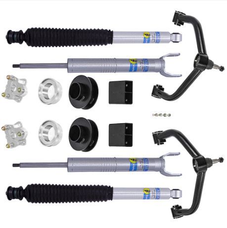 Bilstein Lift Kit Package Bilstein Shocks, OME Springs, Freedom-Offroad UCA