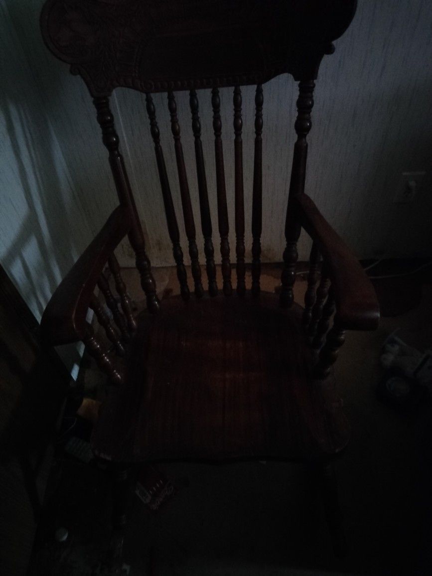Wooden Rocker