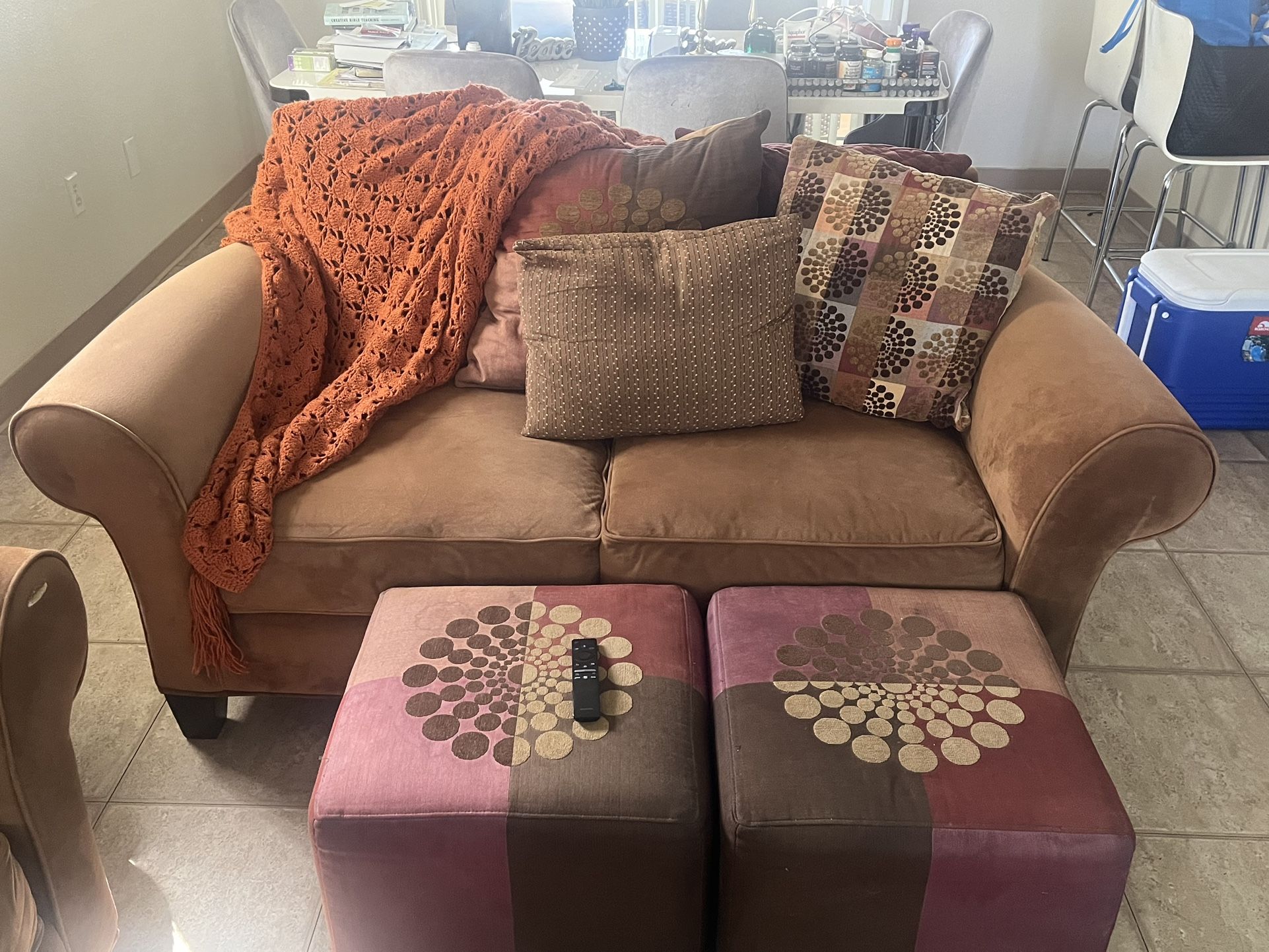Furniture Group For Sale (Sofa, Loveseat, Tables, And ETC