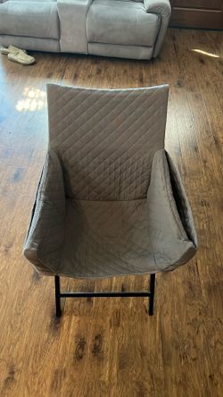 Gray Fabric Chair