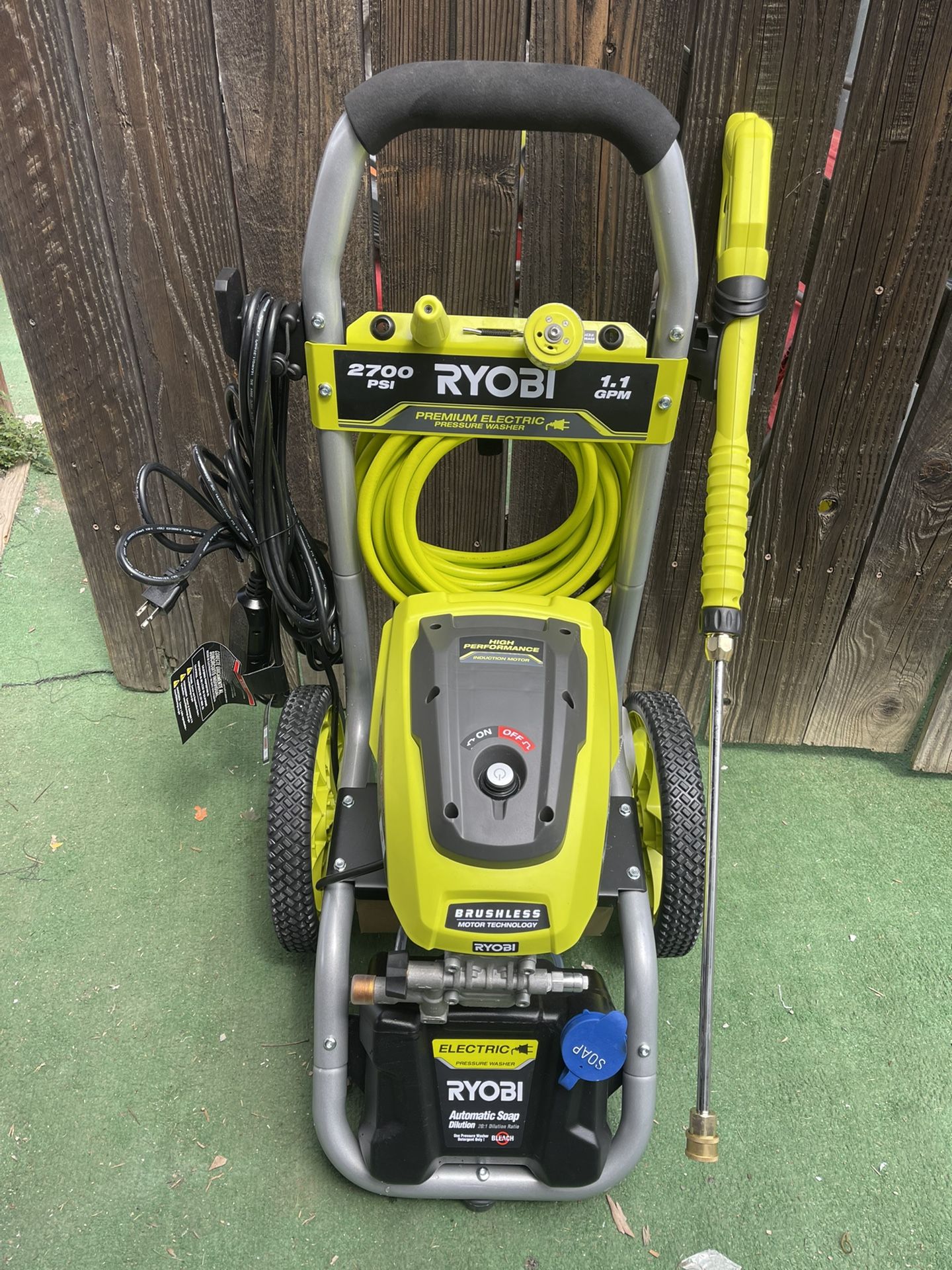 RYOBI 2700 PSI 1.1 GPM Cold Water Corded Electric Pressure Washer for Sale in La Habra Heights CA OfferUp