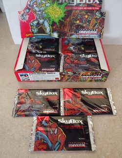 1993 Marvel Series IV Trading Cards (3) Packs