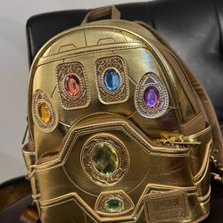 Disney Marvel loungefly Infinity Stones Gauntlet Mini Backpack.