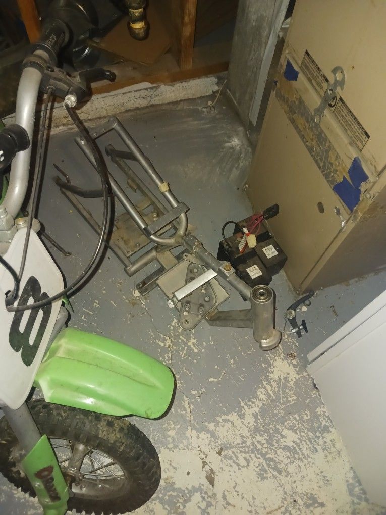 2 Battery And 1 Frame For Bike