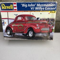 41 Willys Gasser Model Kit