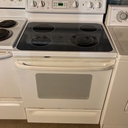 GE Glass tub stove electric warranty free delivery