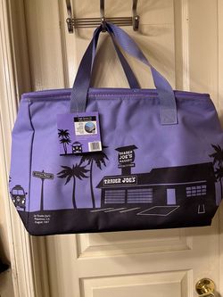 NWT lavender Trader Joe’s large cooler