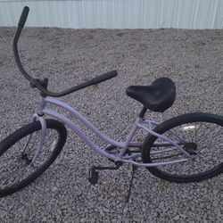 26 Inch Lady's Beach Cruiser Single Speed Bike By Phat Cycles U.S.A. L@@K!