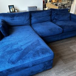 Interior Define Charly Sectional With Left-Facing Chaise