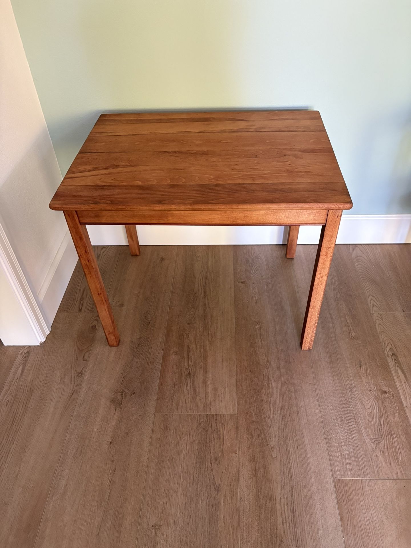 Simple Solid Wood End Table