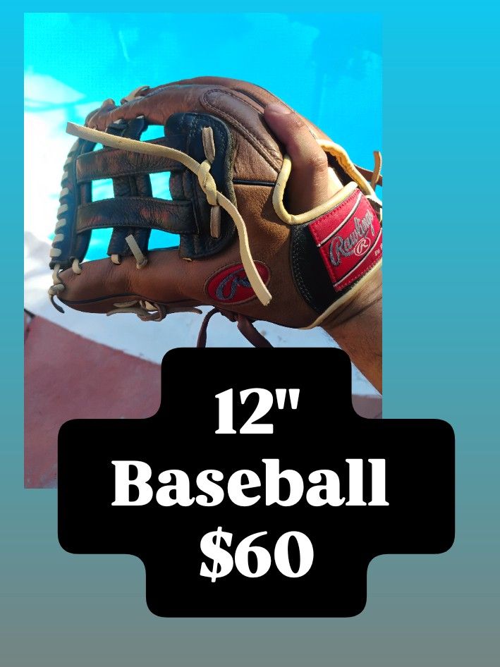 Rawlings Premium Series Lefty Baseball Glove 12"