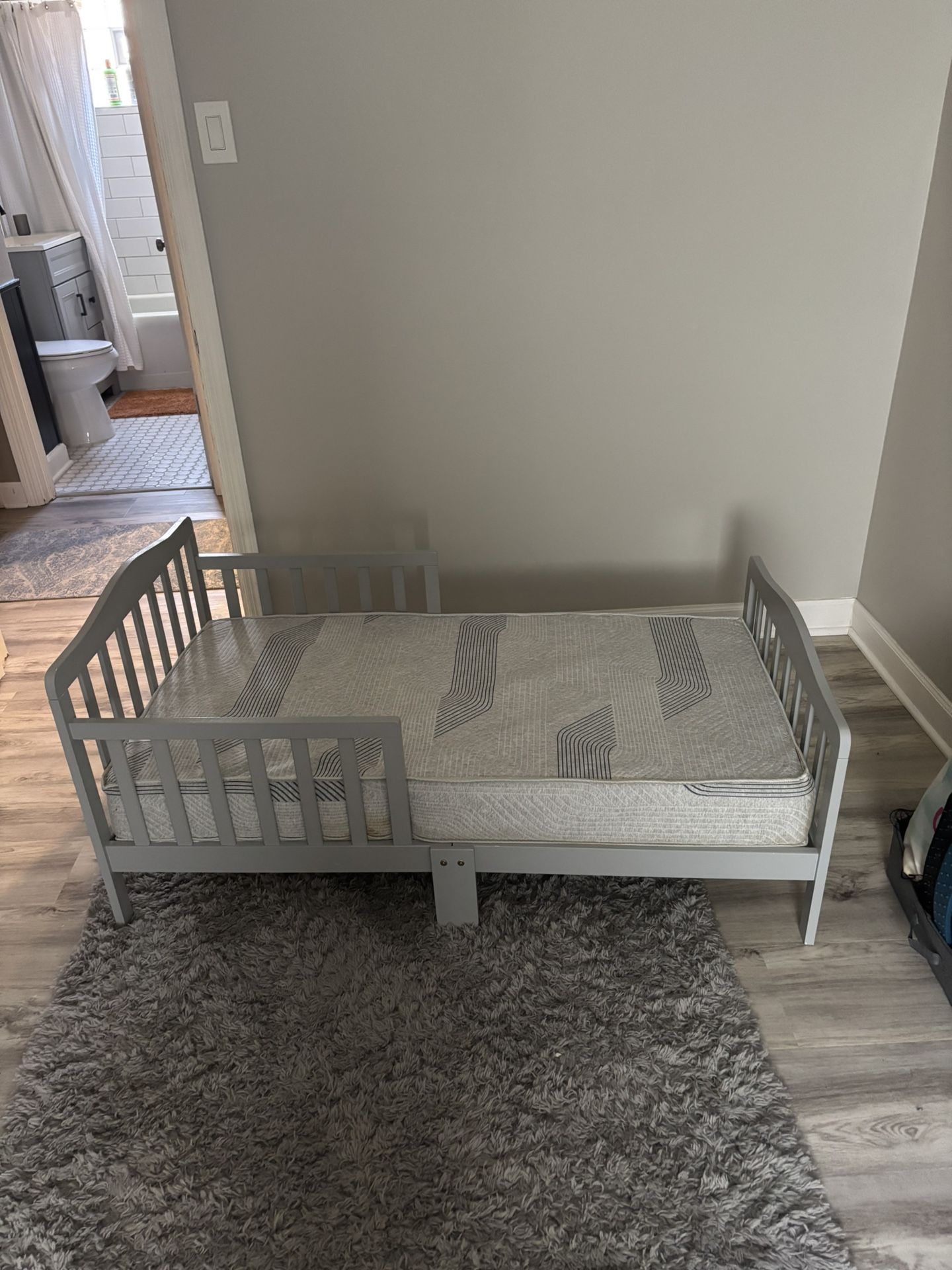 Toddler Bed W/ Mattress Included