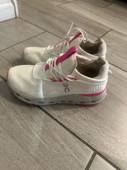 On Running Cloudnova White Pink Sneakers