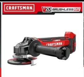 Craftsman V20 Brushless Rp 4-1/2 Inch Angle Grinder (Bare Tool) Brand New