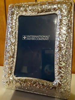 Small International Silver picture frame
