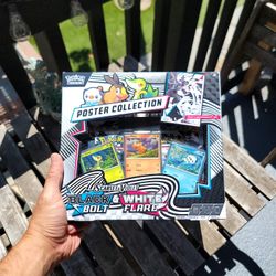 Black Bolt And White Flare Poster Collection : Pokemom Tcg