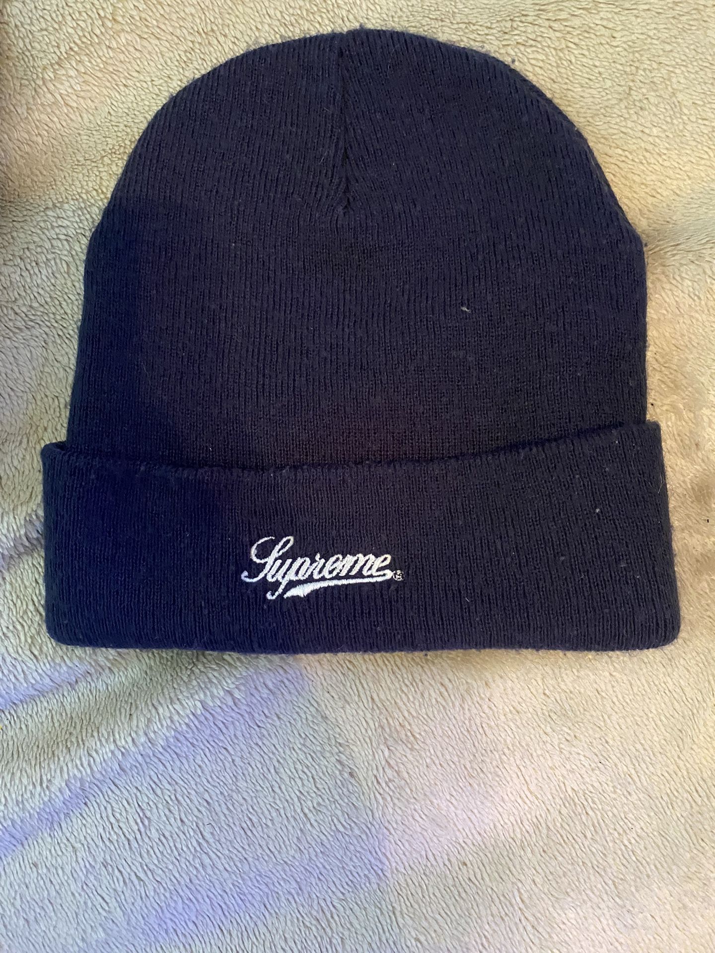 Supreme Navy Beanie