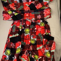 Grinch PJS Children Size