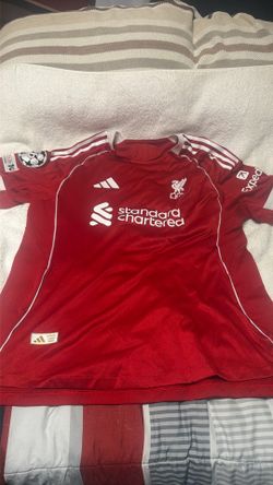 Adidas Liverpool FC 2025/26 Home Authentic UEFA CL #7 XL
