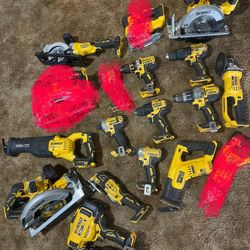 DeWalt 20v Cordless Tools 