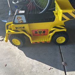 Paw patrol battery powered toy truck