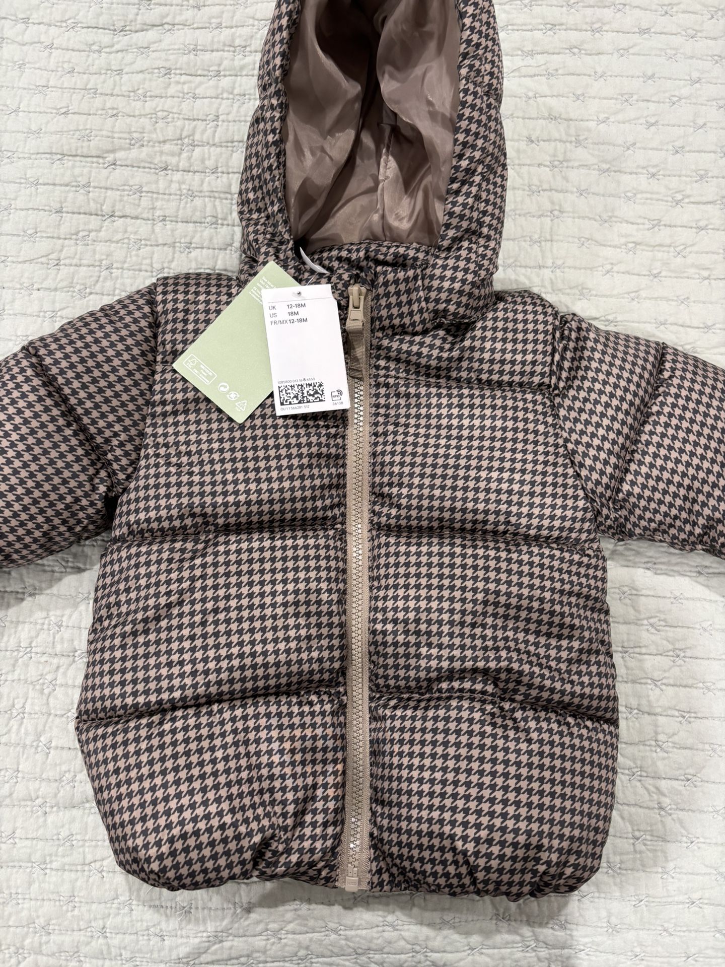 Puffer Jacket 12-18 Month Old Gender Neutral