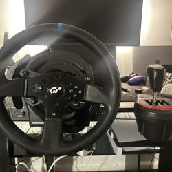 Thrustmaster T300 Full Sim Racing Setup 