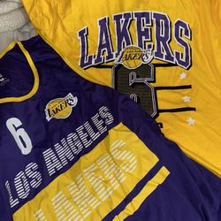 Lakers Vintage LeBron James Jersey Shirt 