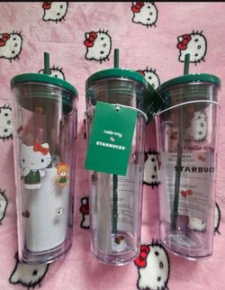 Hello Kitty Starbucks Collection New