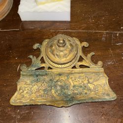 Early 1800’s Brass Inkwell