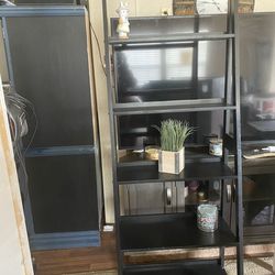 5 Tier Leaning Ladder Shelf