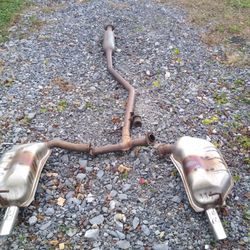 2005 Mazda 6 Exhaust Pipe And Muffler