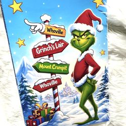 Customize Your Grinch Christmas Coloring Book