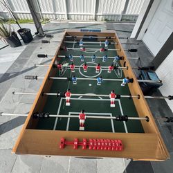 Foosball Table With Cover