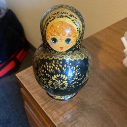 Vintage Wooden Doll