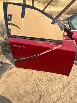 2011 Chevy Cruze front drivers door red