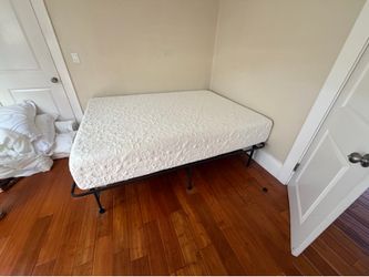 Free Queen bed and metal frame